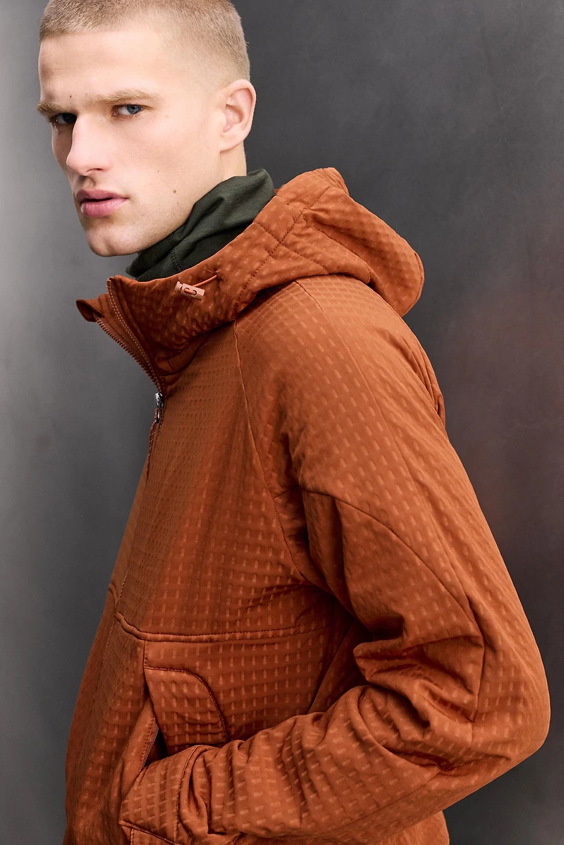 COMBINATION FLEECE TECHNICAL SWEATSHIRT
