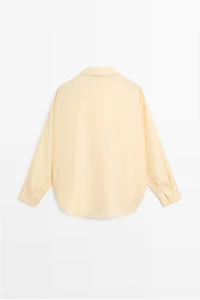 Flowing 100% silk shirt