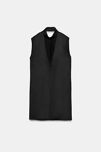 ROBE COURTE SATINÉE