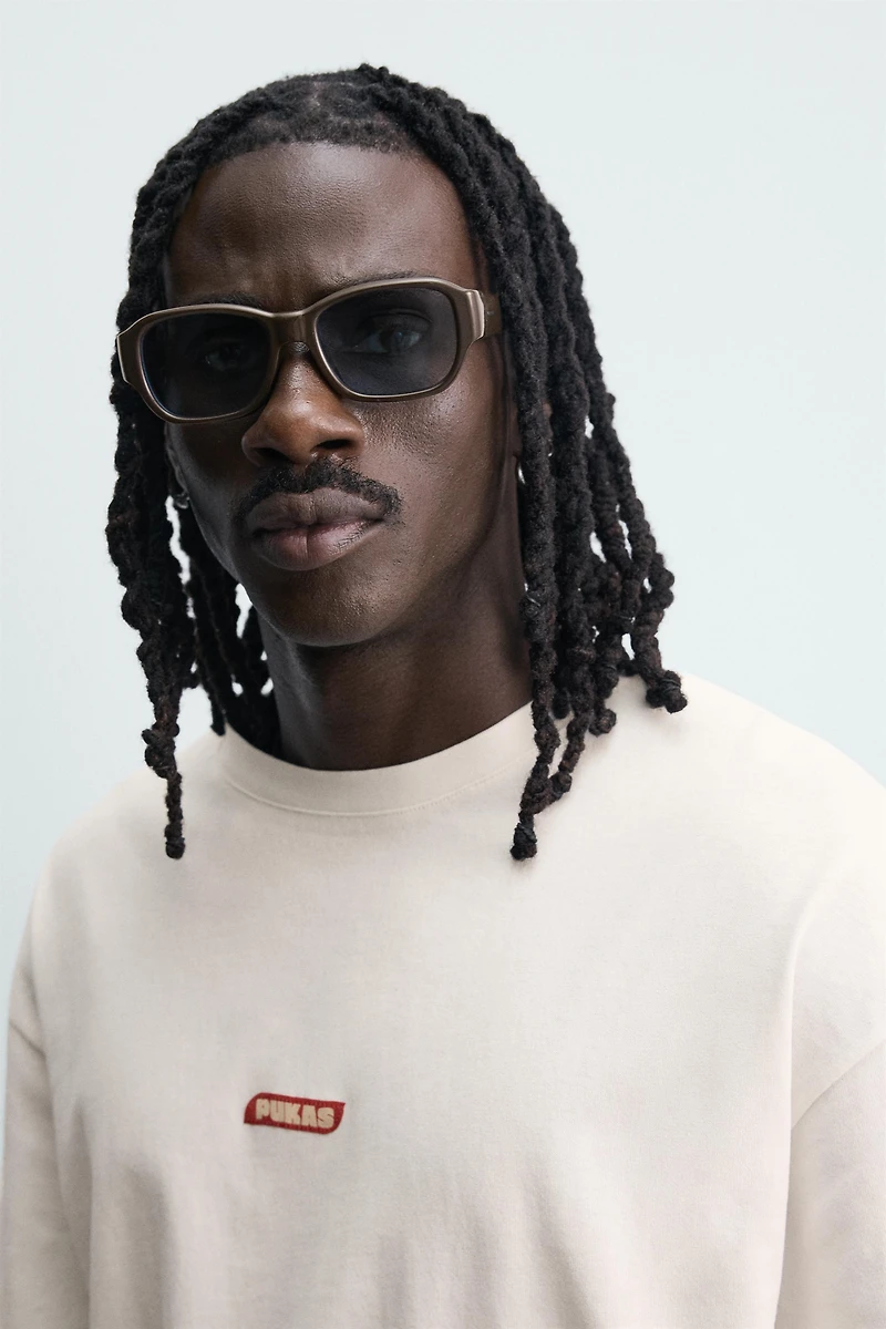 PUKAS SURF X ZARA PHOTOGRAPHIC PRINT T-SHIRT