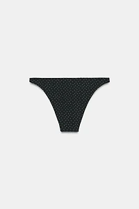 POLKA DOT PRINT BIKINI BOTTOMS