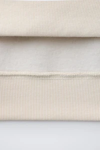 EMBROIDERED TEXT SWEATSHIRT