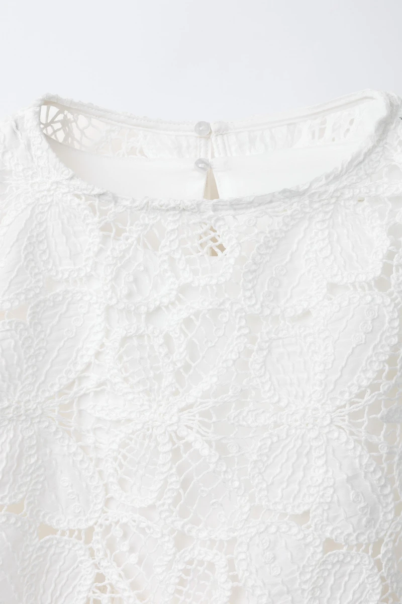 DOUBLE COMBINATION LACE DRESS