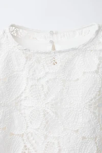 DOUBLE COMBINATION LACE DRESS
