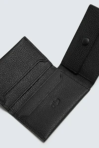 FOLDABLE LEATHER CARDHOLDER