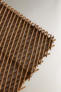 METAL RATTAN FIBER TRIVET