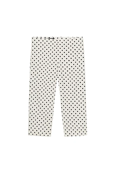 POLKA DOT CAPRI PANTS