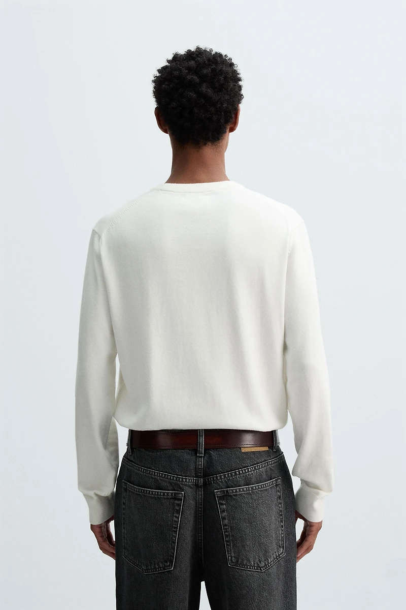 COTTON-HEMP SWEATER