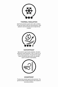 WATERPROOF AND WINDPROOF OVERALLS WITH POCKETS RECCO® SYSTEM SKI COLLECTION