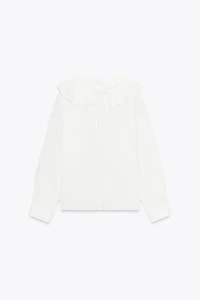 ZW COLLECTION LINEN AND SILK BLEND SHIRT