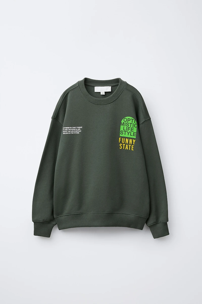 PRINT SWEATSHIRT