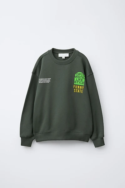 PRINT SWEATSHIRT