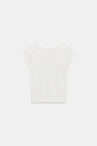 TOP PLIS LACETS