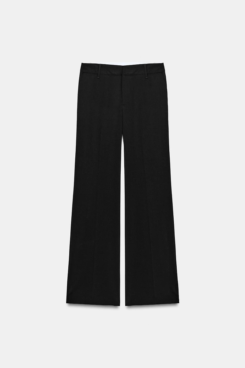 PANTALON DROIT TAILLE BASSE
