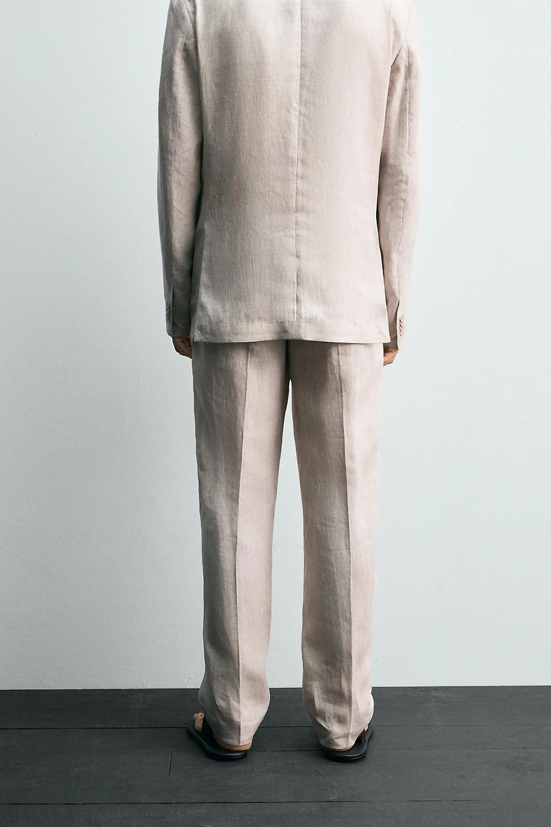 SUIT PANTS 100% LINEN