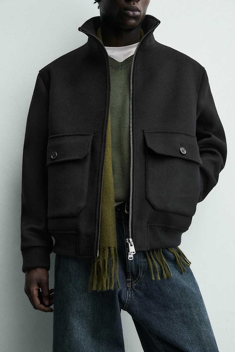 REGULAR FIT POCKET JACKET