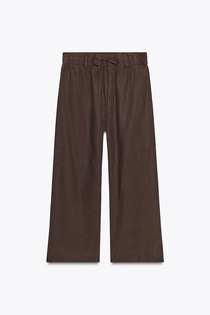 FLOWY CROP PANTS