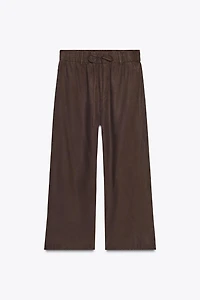 FLOWY CROP PANTS