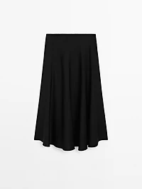 Flowing flounce skirt - STUDIO
