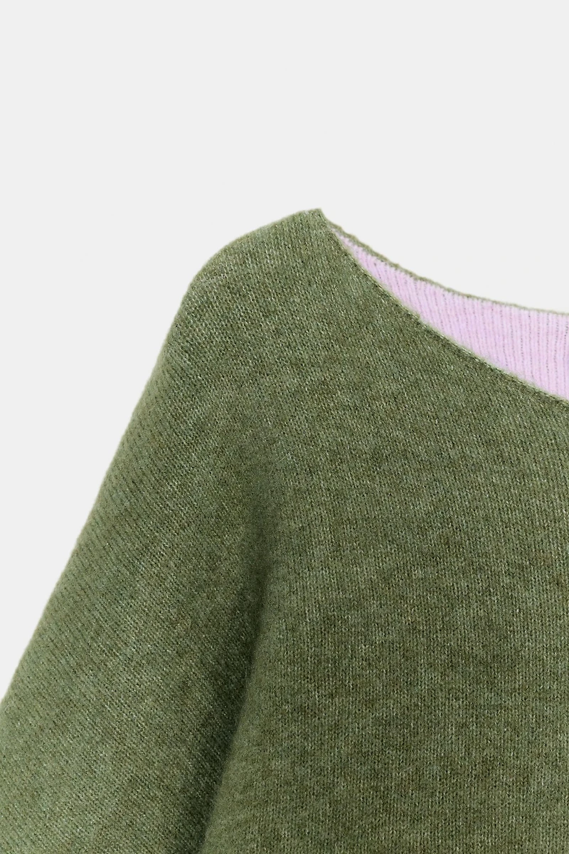 COMBINATION KNIT JUMPER