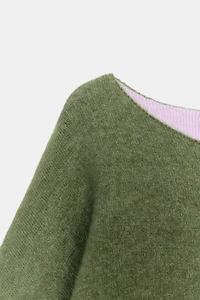 COMBINATION KNIT JUMPER