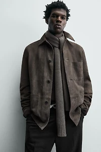 LIMITED EDITION SUEDE LEATHER JACKET