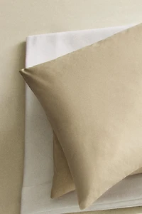 TAIE D’OREILLER PERCALE DE COTON (200 FILS