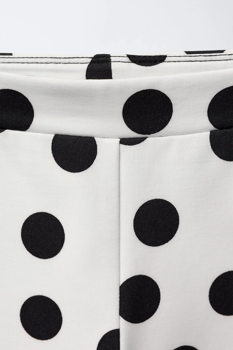 BREATHABLE POLKA DOT LEGGINGS