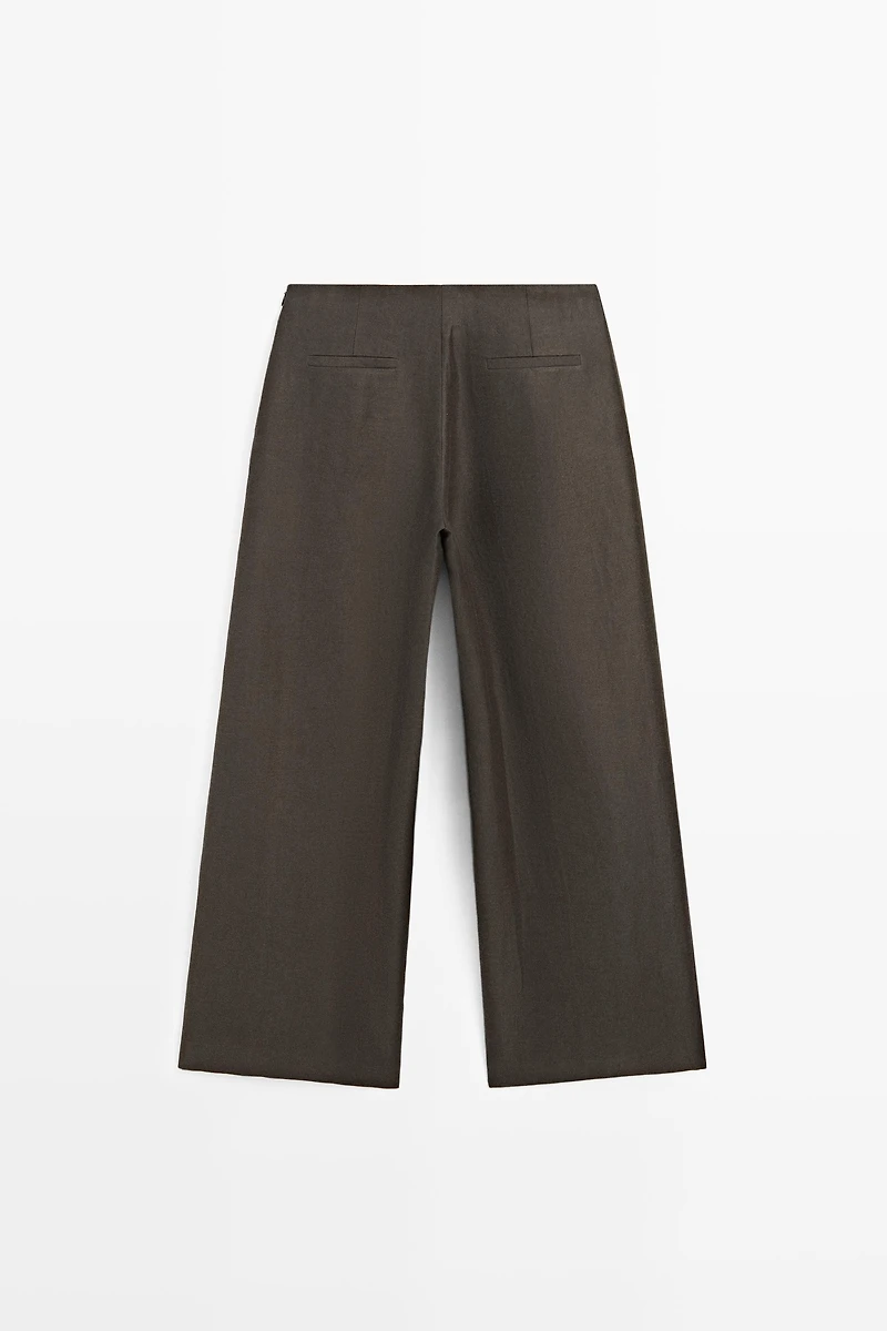 100% linen flowing pants