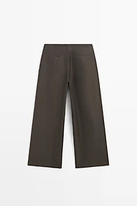 100% linen flowing pants