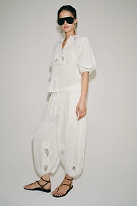 PANTALON BOUFFANT DENTELLE ZW COLLECTION