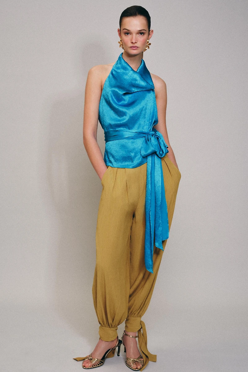 BOW BALLOON PANTS