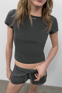 T-SHIRT À MANCHES COURTES