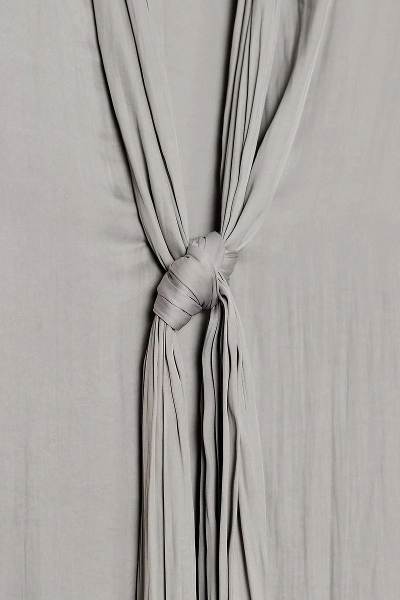 ZW COLLECTION TIED NECKLINE BLOUSE