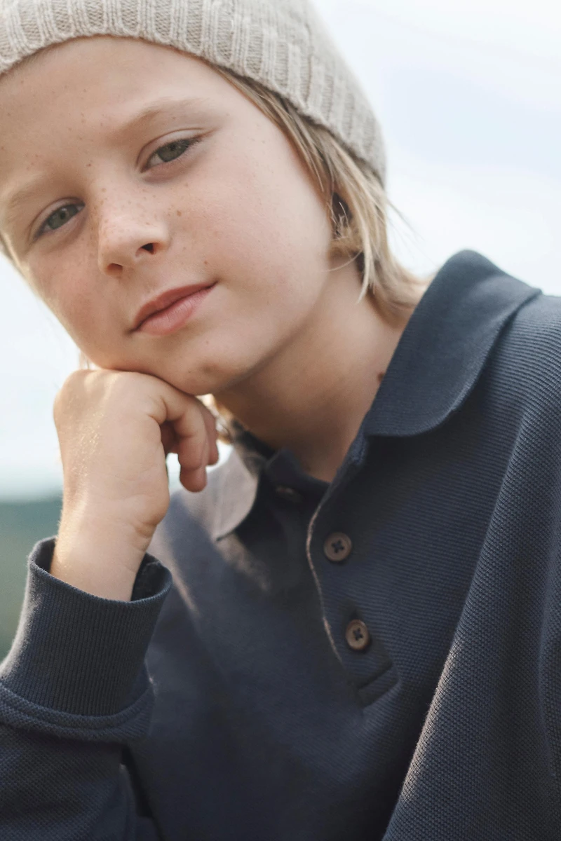 POLO EN PIQUÉ RENARD BRODÉ ÉDITION LIMITÉE