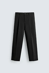 WOOL BLEND SUIT PANTS