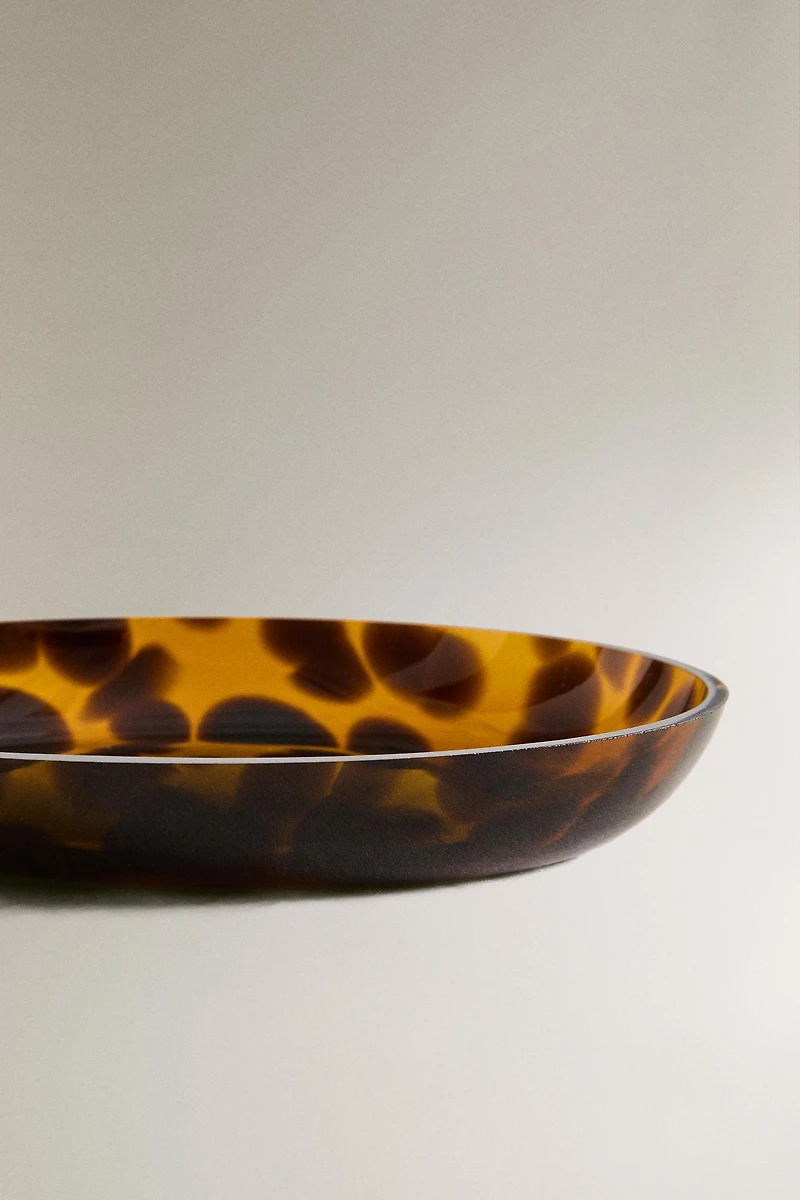 LEOPARD BATHROOM SOAP DISH