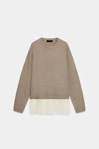 COMBINATION KNIT JUMPER