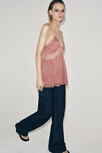 ZW COLLECTION LACE CAMISOLE TOP