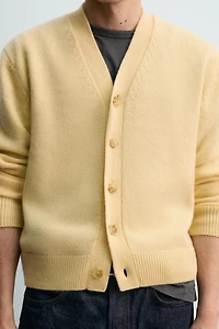 CASHMERE CARDIGAN AARON LEVINE X ZARA