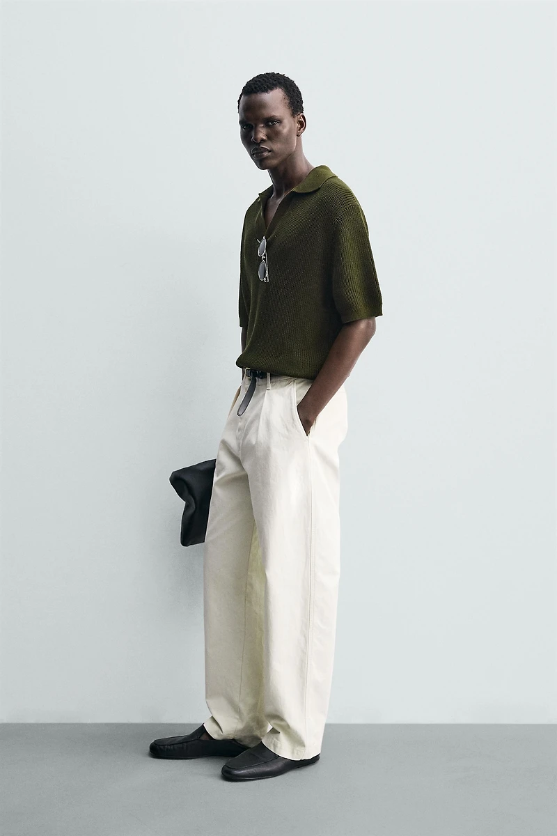 POLO EN COTON MERCERISÉ
