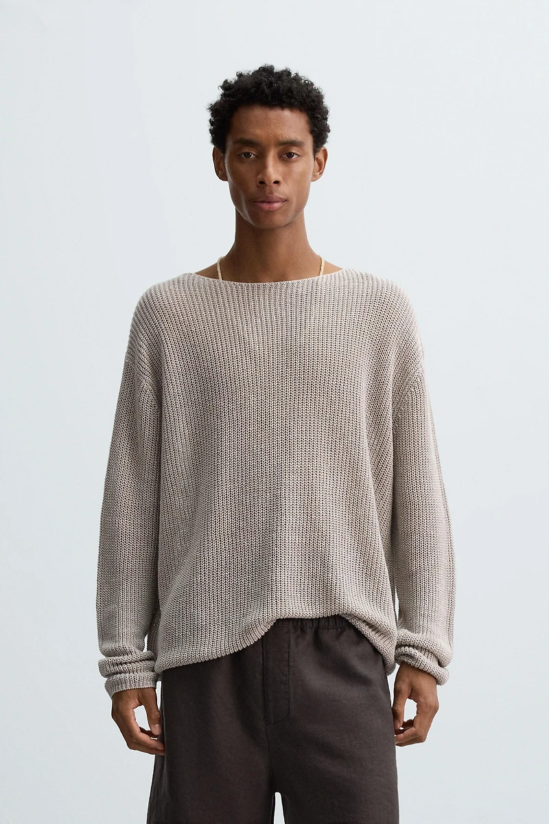 HEMP KNIT SWEATER