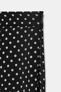 POLKA DOT LONG SKIRT ZW COLLECTION
