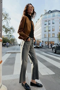 JEAN Z.02 STRAIGHT ANKLE TAILLE HAUTE