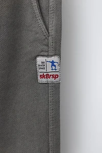 PANTALON JOGGER TEINT EN PIÈCE