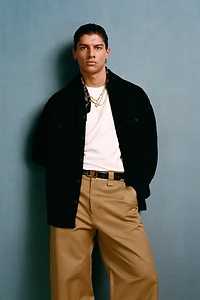 WILLY CHAVARRIA X ZARA FLUID OVERSHIRT