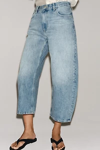 ZW COLLECTION MID-RISE BALLOON JEANS