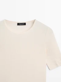 Cotton blend T-shirt