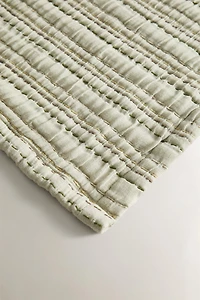 PLAID GAZE DE COTON