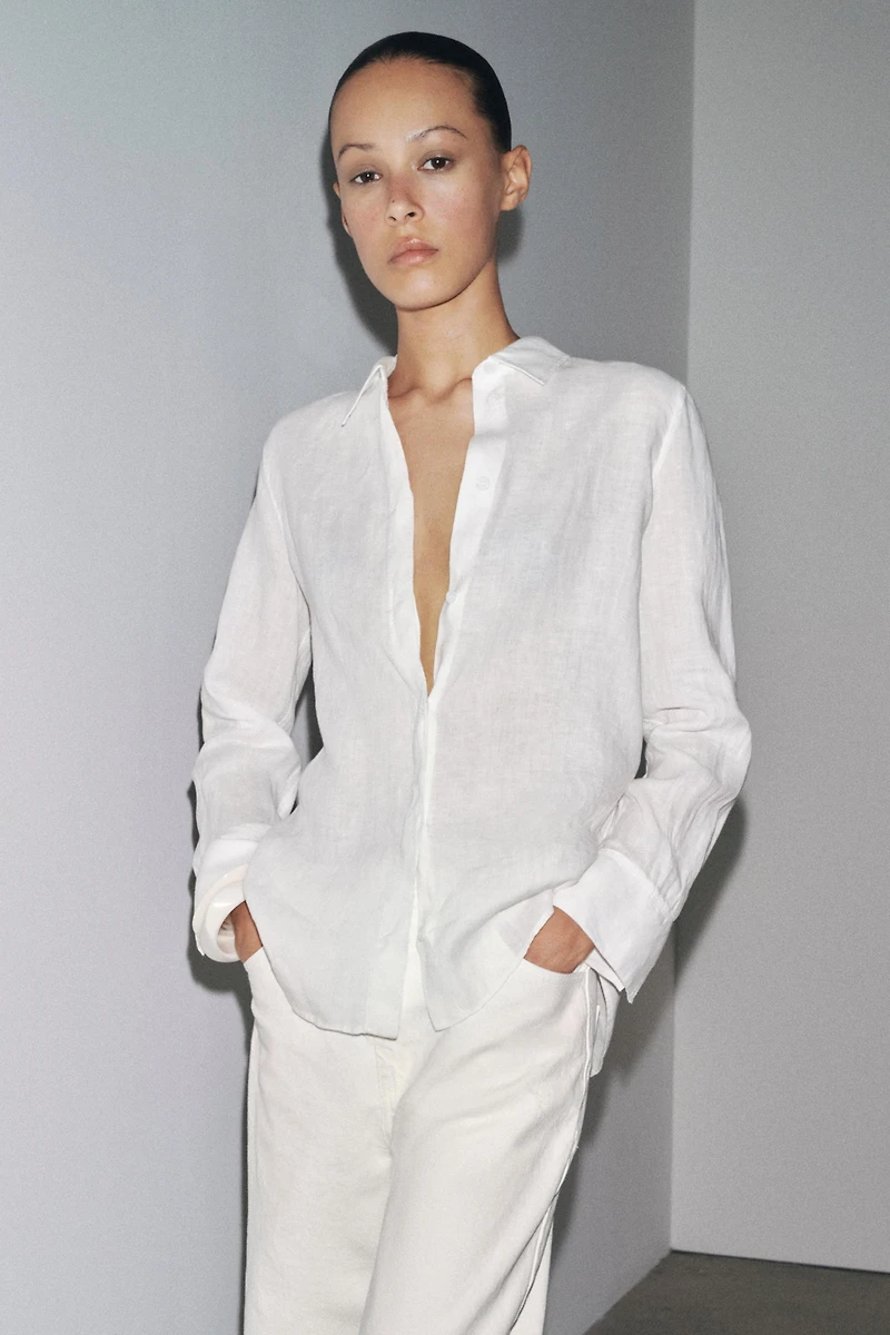 CHEMISE 100 % LIN COLLECTION ZW